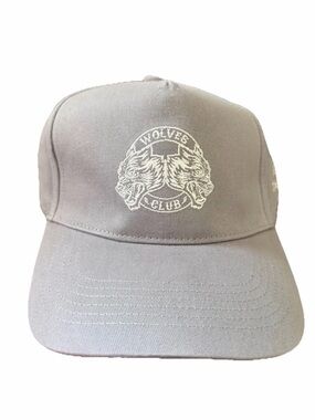 Darc Sport Wolves Club Embroidered Cap - Light Gray